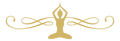 Decorative yoga icon.